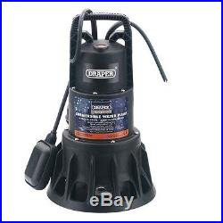 Draper 320l/Min 1000w 230v Submersible Dirty Water Pump With Float Switch 69690