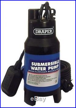 Draper 35467 235-Litres-per-Minute 230-Volt Submersible Dirty Water Pump With M