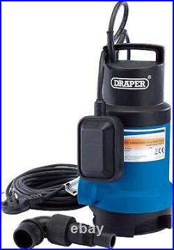 Draper 61621 Submersible Dirty Water Pump with Float Switch, Blue