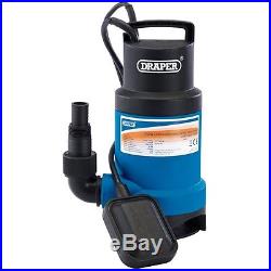Draper 61621 Submersible Sub Dirty Water Pump with Float Switch 166L/min