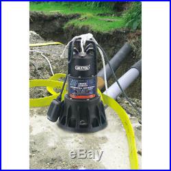 Draper 69690 320l/min submersible dirty water pump with float switch (1000w)