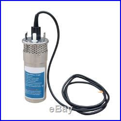 ECO-WORTHY 24V DC Stainless Steel Solar Powered Submersible Water Well Pump Lift
