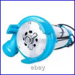 EX-RETURN Heavy Duty Submersible Sewage Water Pump With Shredder Cutter