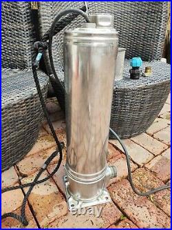 Ebara Submersible Water Pump 40/6. 240v