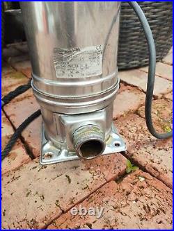 Ebara Submersible Water Pump 40/6. 240v