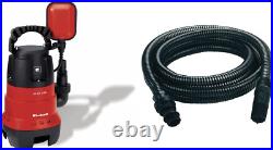Einhell GC-DP 3730 Clean / Dirty Water Pump 370W Submersible Pump & 4m Suction