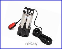 Electric Submersible Pump For Clean Or Dirty Water 1100w Flood/pool/garden