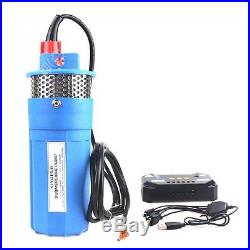 Farm & Ranch Submersible Water Well Pump 12V 230FT With Solar Charge Controller