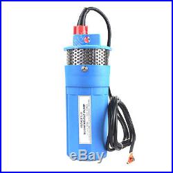Farm & Ranch Submersible Water Well Pump DC12V With Solar Charge Controller