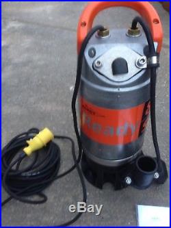 Flygt Ready 8 S 110v submersible waste water pump Automatic Float 2008.281.115