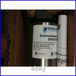 Goulds Water Tech 25gs30 25gpm Submersible Pump Liquid End Only