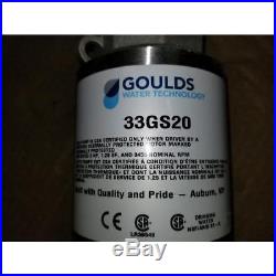 Goulds Water Technology 33gs20 4 Submersible Well Pump End Only 188995