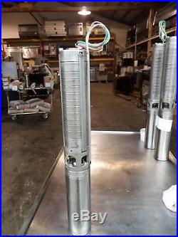 Grundfos 16S07-12 4 Submersible Water Well Pump and MS402 Motor 10 GPM. 75 HP