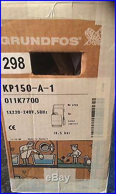 Grundfos KP150-a-1 240v Dirty Water Submersible Pump Drainage With Float switch