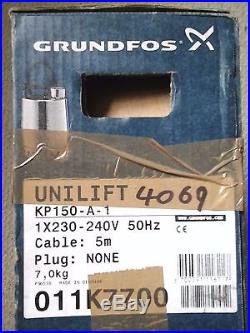 Grundfos Unilift KP150 A 1 dirty water submersible stainless steel pump