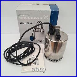 Grundfos Unilift KP250-M-1 Submersible Waste Water Pump WithoutFloat Switch 110V