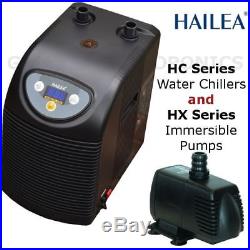 Hailea HC Series Water Chillers and HX Series Submersible Pumps