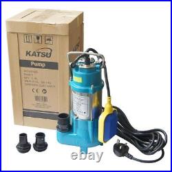 Heavy Duty Submersible Sewage Dirty Water Pump Power180W