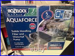 Hozelock Aquaforce 4000 Filter Pump Koi Fish Pond Water 4000lph Lph Cyprio