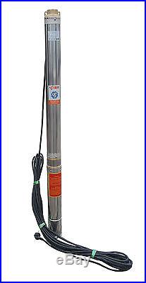 IBO 3.5SDm 3-18 SUBMERSIBLE WELL WATER PUMP sand resistant 109m HEAD 105L/min