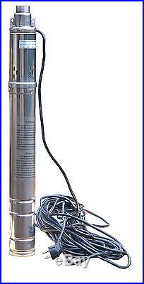 IBO 3 SQIBO-0.55 Borehole Deep Well Water Submersible Electric PUMP + 14m cable