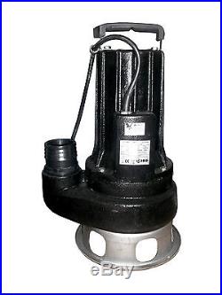 IBO BIG2200 HIGH PERFORMACE Submersible Sewage Dirty WATER PUMP Heavy Duty 400V