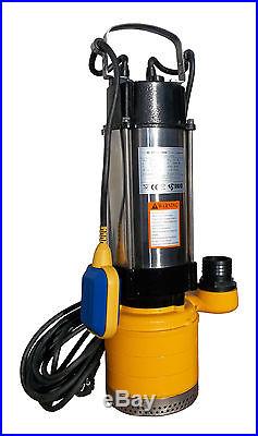 IBO HSWQ1800 Heavy Duty 1.8KW Submersible Dirty Water Pump H. Max53m & 270l/min