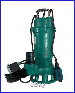 #IBO Heavy Duty 1.5KW Power Submersible Sewage Dirty Waste Water Pump W Shredder