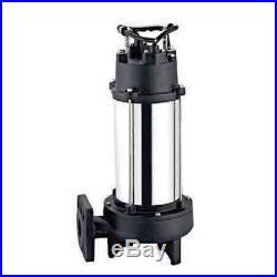 IBO Heavy Duty 1.8KW ULTIMATE GRINDER Submersible Sewage Dirty WATER PUMP (400V)