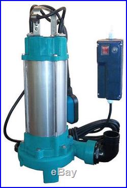 IBO Heavy Duty 2.2 KW Power Submersible Sewage Dirty Waste Water Pump w. Shredder