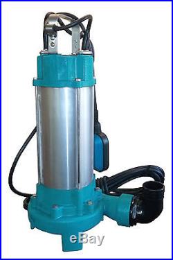 IBO Heavy Duty 2.2kW Power Submersible Sewage Dirty Waste Water Pump W Shredder