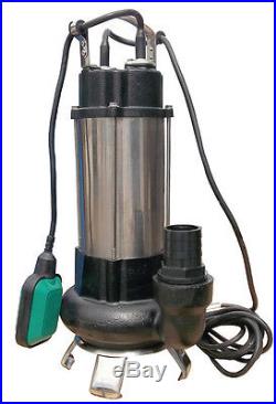 IBO Heavy Duty WQF1100W 1.5HP 27000Lph Submersible Sewage Dirty Water Pump 230V