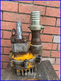 JCB Hydraulic Water Pump 2 Working Well! With NEW Couplings Sub Submersible