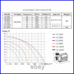 JEBAO 3500 -12,000L/H Slient ECO Pond Marine Fish Water Pump 65% Energy Saving
