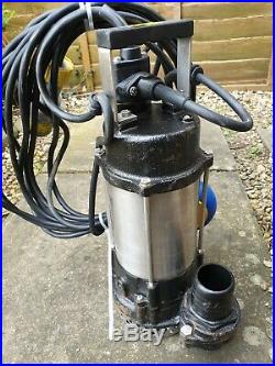 JS-400A Heavy Duty Industrial Automatic Submersible 2 Outlet Water Pump 110v