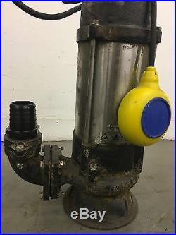 JS750SKA 2 Automatic Submersible cutter water/sewage sump drainage pump 230v
