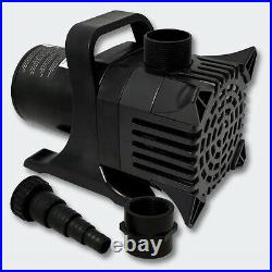 Jebao JGP20000 5000GPH Water Pond Pump With Fountain Nozzle Head Kit