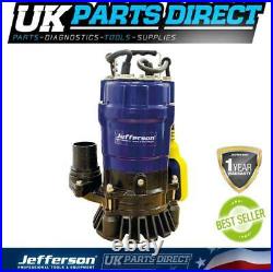 Jefferson Industrial 500W 230V Submersible Water Pump For Pond / Pool / Flood