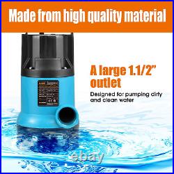 KATSU 400W Portable Submersible Pump for Clean and Dirty Water 8000L/h for Pond