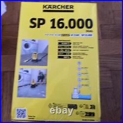 Karcher SP 16.000 Dual Submersible Flat Suction Dirty Water Pump Bnib