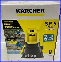 Karcher SP5 DUAL Dirty Water & Clean Water Pump Float Switch New 5yrs Wrnty BNIB