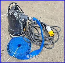 Koshin Ponstar 1 Submersible Puddle Pump 110v Water Drainage H/Duty PXL-52511