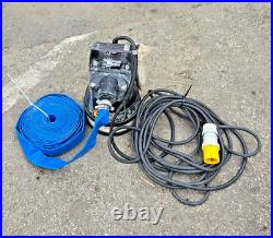 Koshin Ponstar 1 Submersible Puddle Pump 110v Water Drainage H/Duty PXL-52511