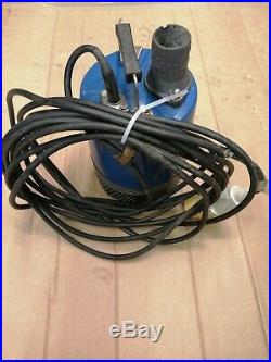 Kyoshin 2 / 50mm Submersible Water Flood Sump Pump 110v With 10 Metres of hose
