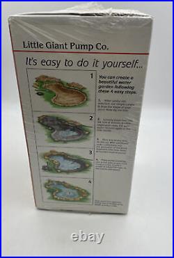 Little Giant Pump Co. Fountain And Filter Kit New NOS Still Sealed 170 GPH