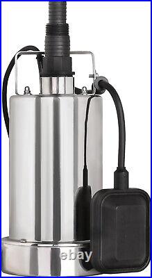 MEDAS 400W 7000L/H Electric Stainless Steel Submersible Clean Water Sump