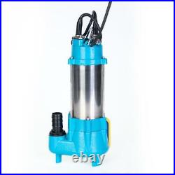 MERRY Heavy Duty 250W Submersible Sewage Dirty Waste Water Pump Floating Switch