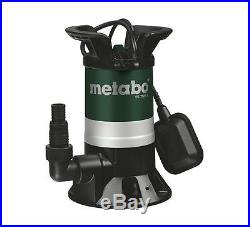 METABO Electric 450W Submersible Dirty/Clean Water Pump With Float Switch, PS7500