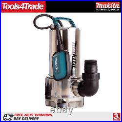 Makita PF1110 Submersible Dirty Water Drainage Pump 240V 1100w 250 Litres