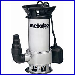 Metabo PS18000SN Stainless Steel Submersible Dirty Water Pump 240v